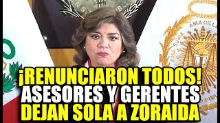 RENUNCIAN ASESORES Y GERENTES DE LA FISCAL ZORAIDA ÁVALOS TRAS ESCÁNDALOS CON SUS DIPLOMADOS [upl. by Nyladam]