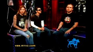 MTV2 USA HEADBANGERS BALL INTERVIEW GODSMACK [upl. by Enilav]