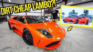 I Just Bought The Lamborghini Murcielago From FAST amp FURIOUS CHEAPEST IN THE WORLD [upl. by Comptom571]