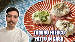 Il TOMINO Formaggio fresco alla piemontese fatto in casa [upl. by Anibas]