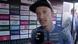 Quinten Hermans  Interview at the finish  Stage 3  Itzulia Basque Country 2024 [upl. by Reid]