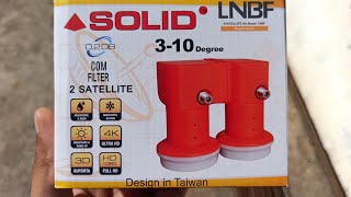 Solid FS132 MonoBlock Dual Out LNB [upl. by Edrea877]