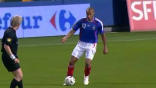 Famous funniest Thierry Henry trick pass [upl. by Asirret]