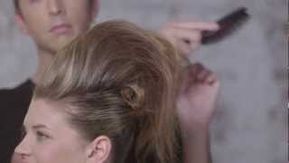 Beehive Hair Tutorial by TRESemmé Style Studio  Medium Length [upl. by Marcello]