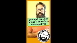 ¿Por que el imperfecto de subjuntivo tiene dos formas learnspanish [upl. by Ferriter]