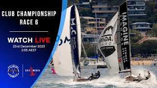 MANLY 16FT SKIFFS CLUB CHAMPIONSHIP RACE 6 [upl. by Vitalis]