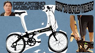 How to Unfold Dahon Vybe D7 [upl. by Lynnworth257]