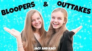 Bloopers amp Outtakes 2018  Jacy and Kacy [upl. by Nivat626]