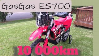 GasGas ES700 10 000km REVIEW [upl. by Graham653]