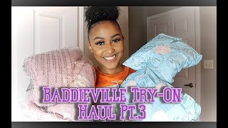 BADDIEVILLE TRYON HAUL PT 3 🥰  Da’Laiah Dunn [upl. by Ettari300]