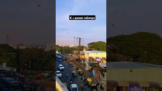 K r puram railway station view [upl. by Itaws]