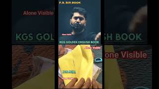 KGS Golden English BookPS Sir Book Khan sir book PS sir English bookPS sir English book [upl. by Petuu]