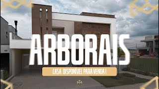 CASA À VENDA NO RESIDENCIAL ARBORAIS EM CAMPINAS  SP [upl. by Etnovad]