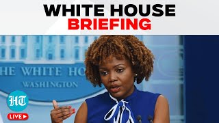 LIVE  White House Briefing Karine JeanPierre Addresses Bidens Agenda US Economy in Focus [upl. by Omora444]