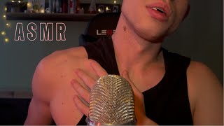 ASMR  Collarbone Tapping amp Gum Chewing [upl. by Swain]