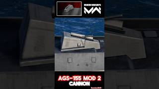 AGS155 Mod 2  Locked Cannon of KRI IFCX 260  Modern Warships modernwarships gaming s23 [upl. by Atiloj]