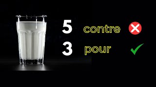 Produits laitiers  5 arguments contre et 3 pour [upl. by Ennylcaj813]