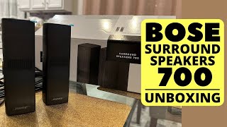 BOSE Surround Speakers 700  UNBOXING bose bosespeakers bose kapwing [upl. by Leirbaj]