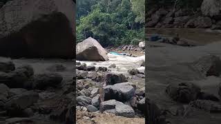 syukur gak ada korban jiwa GIRAM BARU SUNGAI BAHAU [upl. by Longtin284]