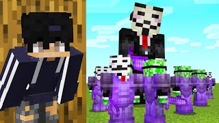 I Went UNDERCOVER in a HACKERS ONLY Server in Minecraft [upl. by Agler]