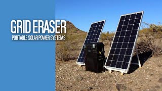 Grid Eraser Portable Solar Generator [upl. by Bruell]