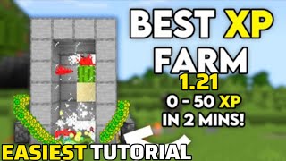 BEST AND FASTEST XP FARM FOR MCPEMCBE 121mimecraftpefarmsminecraftminecraftfarmtutorial [upl. by Aicirt]