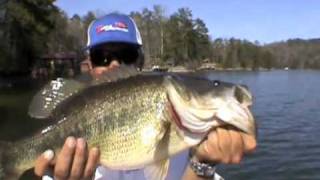 Matt Peters of Southern Swimbait  Nice Fish on a Hudd in Appalachian Mountains of Georgia [upl. by Enyrat]