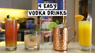 Four Easy Vodka Drinks [upl. by Sonahpets]