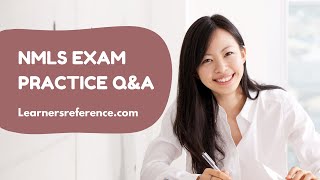 Master Your Nmls Exam With These Practice Questions 529 [upl. by Aisatsanna]