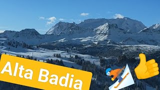 Ski  Alta Badia  Monday [upl. by Shanly]