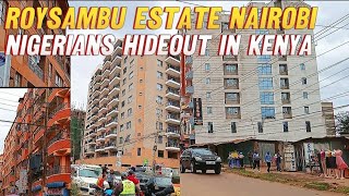 ROYSAMBU ESTATE IN NAIROBI CITY KENYA 🇰🇪 This is Where Nigerians Live in Kenya 🇰🇪 vlog trending [upl. by Neelik]