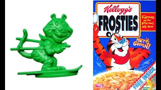 Frosties Sporting Tony Tiger Cereal Toy 1991 [upl. by Enirhtak]