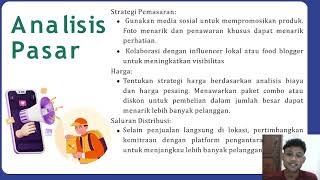 Pitch Deck Ide bisnis Dari Cireng Isi [upl. by Chantalle977]