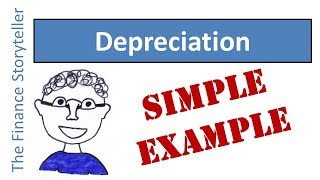 Depreciation simple explanation [upl. by Arakaj]