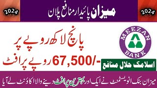 Meezan Paaidaar Munafa Plan 2024 l Monthly Returnszr Learning [upl. by Nidroj]