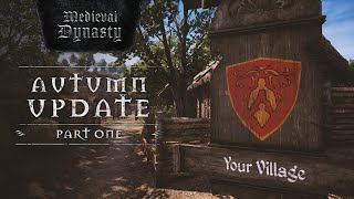 Medieval Dynasty  Autumn Update Trailer  Part I [upl. by Esilehc205]