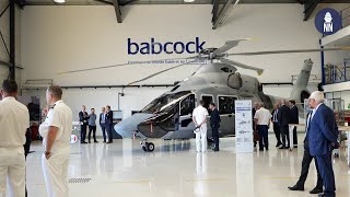 First Airbus H160 SAR Helicopter Delivered to Babcock for the French Navy [upl. by Xena]