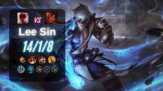 LEE SIN JUNGLE vs TALIYAH  EUW LoL Challenger Patch 145 [upl. by Kalmick906]