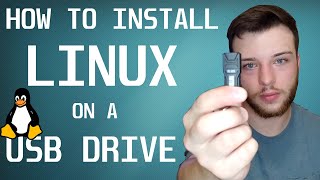 How to Install LINUX on a USB DRIVE [upl. by Aennil]