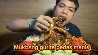 MUKBANG GURITA PEDAS MANIS… [upl. by Cuhp]