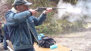 Shooting an antique Spencer carbine [upl. by Aneleairam]