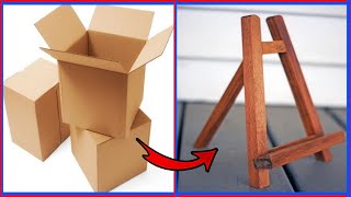 How To Make An Easel At Home [upl. by Latvina670]