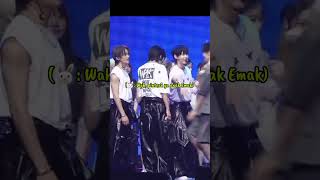 Drama nct127 mencari nctwish nct mark doyoung kpop shorts [upl. by Aicertap]