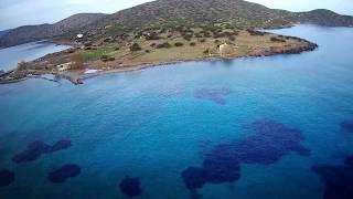 elounda crete ancient olous canal ελουντα αρχαια ολους καναλι παραδεισος fhd [upl. by Laws624]