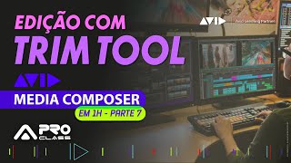 Curso Gratuito de Avid Media Composer  Parte 7  Ajuste de Edição com o Trim Tool [upl. by Seibold]