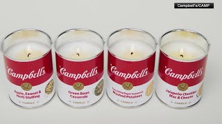 Campbells releasing Thanksgiving sidesscented candle collection [upl. by Ennis]