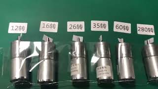 JGA25 370 Geared motor DC motor 6V 12V 24V electric gear motor high [upl. by Savil284]