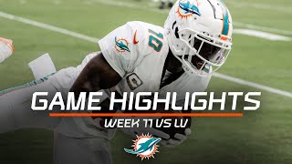 Watch the BEST PLAYS from the WIN versus the Las Vegas Raiders l Miami Dolphins [upl. by Efthim]