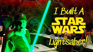 Savis Workshop Lightsaber Build • Walt Disney World [upl. by Afira]