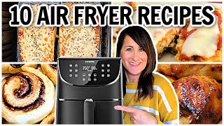 10 EASY Air Fryer Recipes  THIS is What to Make in Your Air Fryer  Cosori amp Philips XXL [upl. by Lerad259]